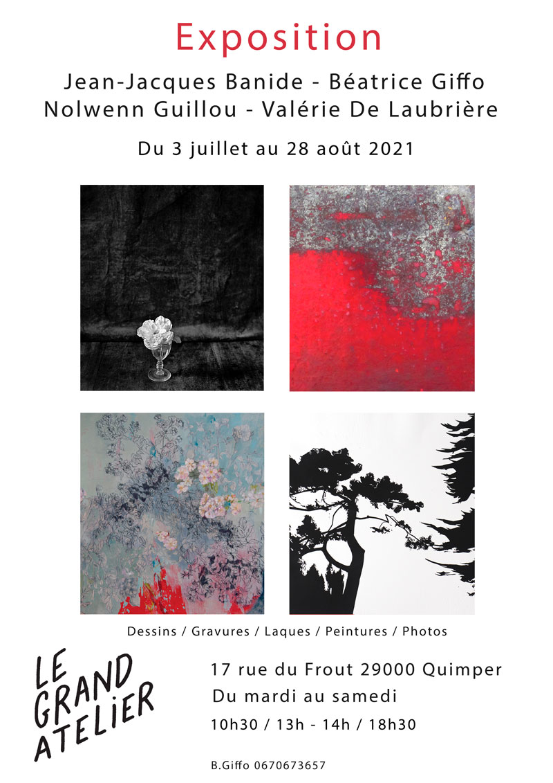 Nolwenn Guillou – Exposition Le Grand Atelier, Quimper, été 2021
