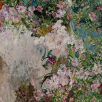 Lumière dans rhodos – techniques mixtes — 1,60m x 1,20m